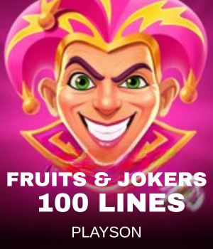 Fruits & Jokers: 100 lines