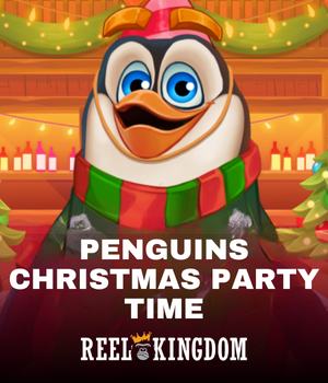 Penguins Christmas Party Time
